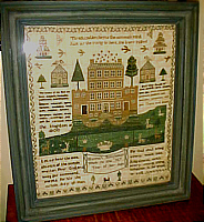 SOLD   Schoolgirl Sampler