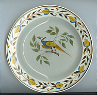SOLD   Rare Peafowl Plate