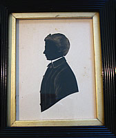 Silhouette of a Young Man