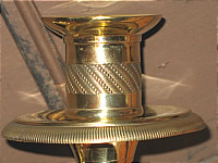 Elegant pair of Brass Sconces