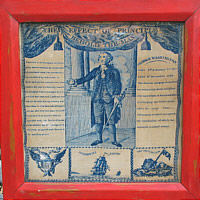 SOLD   GEORGE WASHINGTON PRINTED HANDKERCHIEF