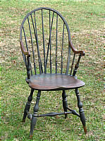 SOLD  Rhode Island Brace-Back Windsor Chair